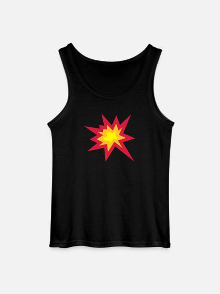 Explosion - Gildan Men’s Tank Top - black