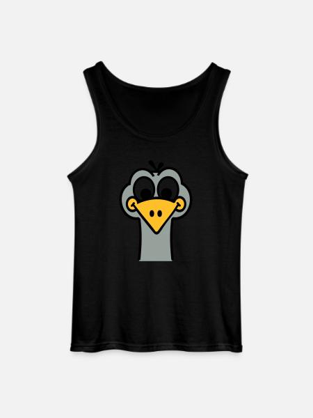 Struts - Gildan singlet for menn - svart