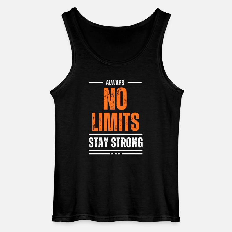 NO LIMITS - Gildan Männer Tank Top - Schwarz