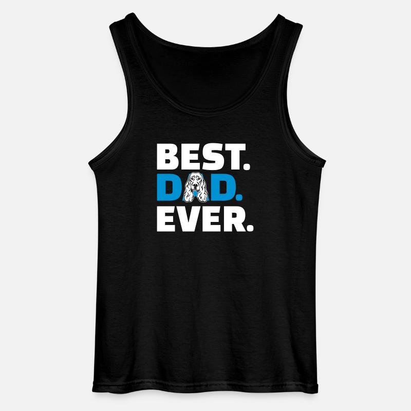 Cocker Spaniel - Gildan Männer Tank Top - Schwarz