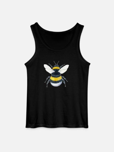 Bumblebee Brumbasse - Gildan Men’s Tank Top - black