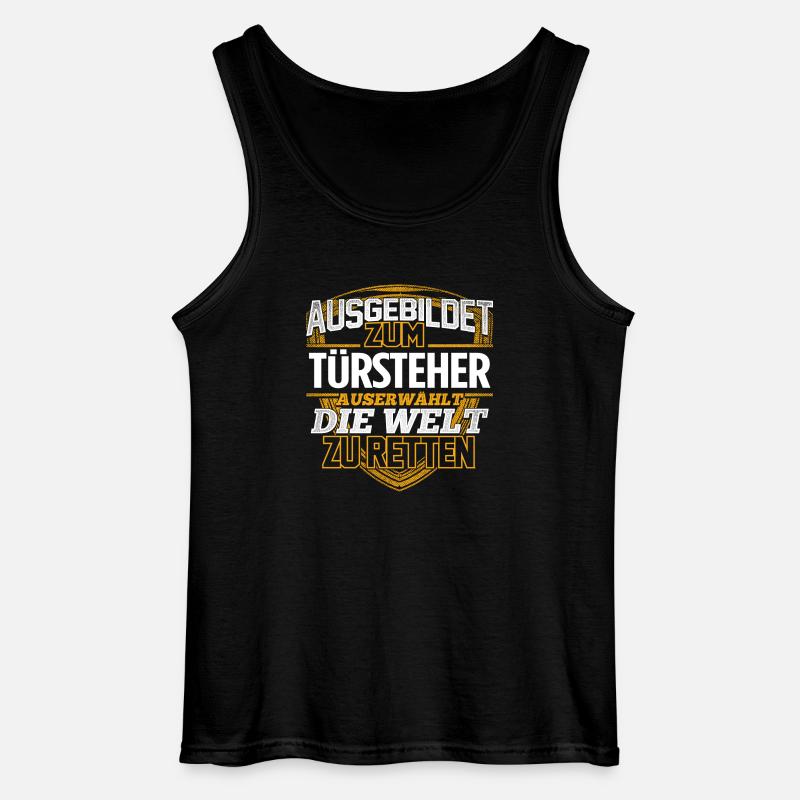 TÜRSTEHER - Der Auserwählte - Gildan Männer Tank Top - Schwarz