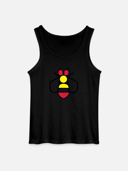 Bee - Gildan Men’s Tank Top - black