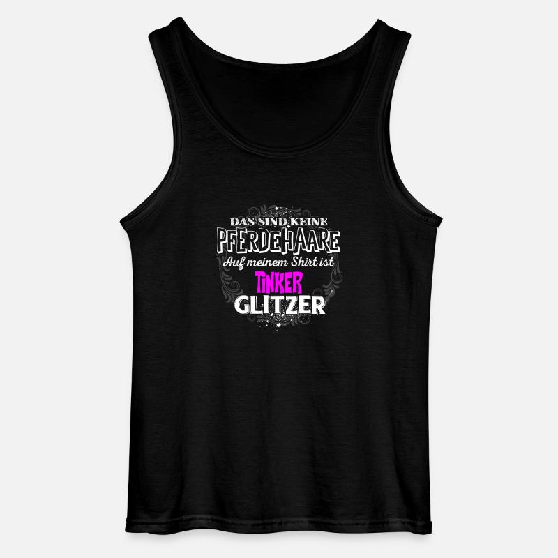 TINKER - Glitzer - Gildan Männer Tank Top - Schwarz