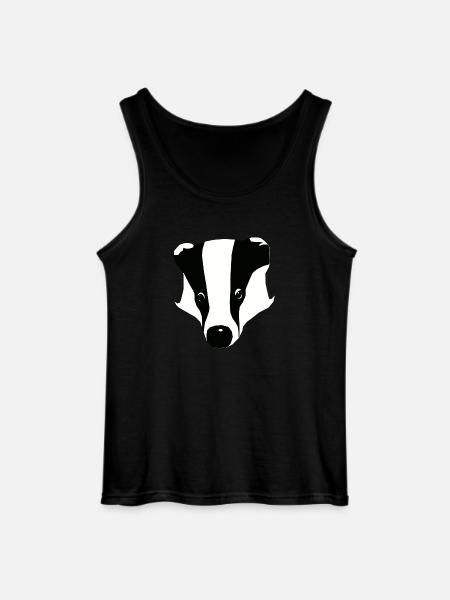 dachs - Gildan Männer Tank Top - Schwarz