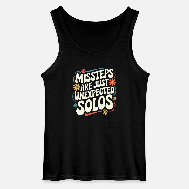 Line Dancing Dancing Dancers - Gildan Men’s Tank Top - black