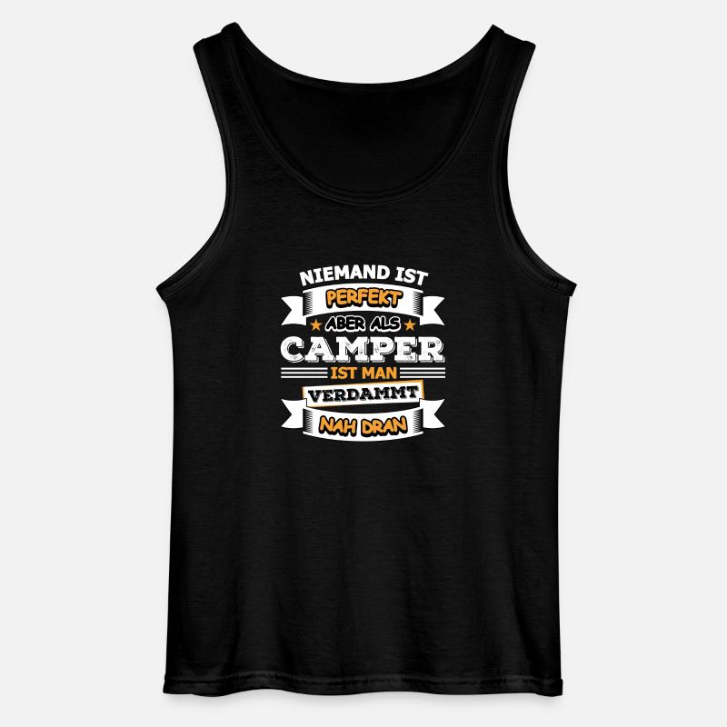 Camper - Gildan Männer Tank Top - Schwarz