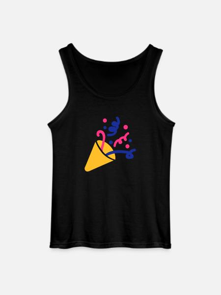 Party fireworks - Gildan Men’s Tank Top - black