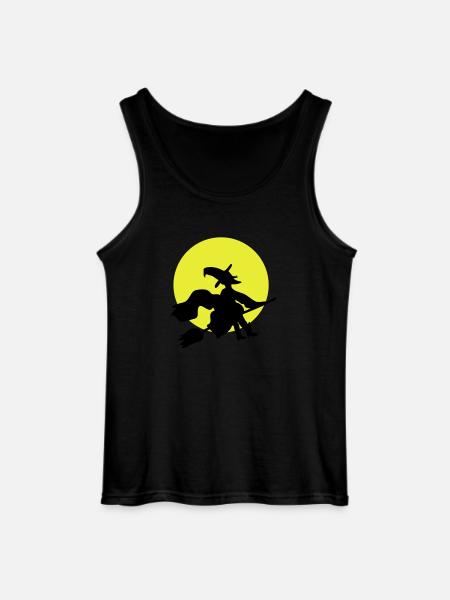 Hexe - Gildan Männer Tank Top - Schwarz