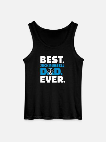 Jack Russell - Gildan Männer Tank Top - Schwarz