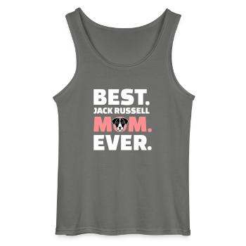 Jack Russell - Gildan Männer Tank Top - Anthrazit - Vorne - AI Model Male 185 dark (185cm)