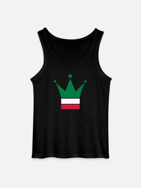 Italy - Gildan Men’s Tank Top - black