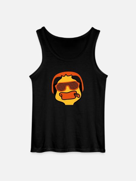 Party Duck - Débardeur Gildan Homme - noir