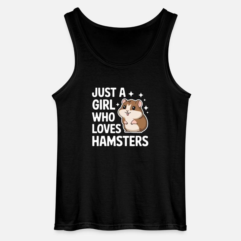 Hamster - Gildan Männer Tank Top - Schwarz