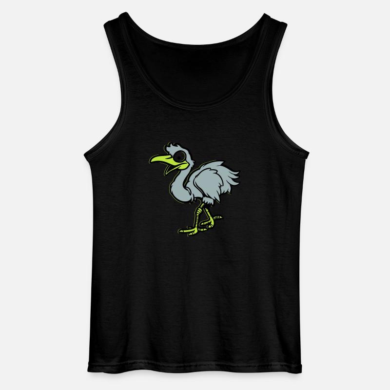 strauß comic - Gildan Männer Tank Top - Schwarz