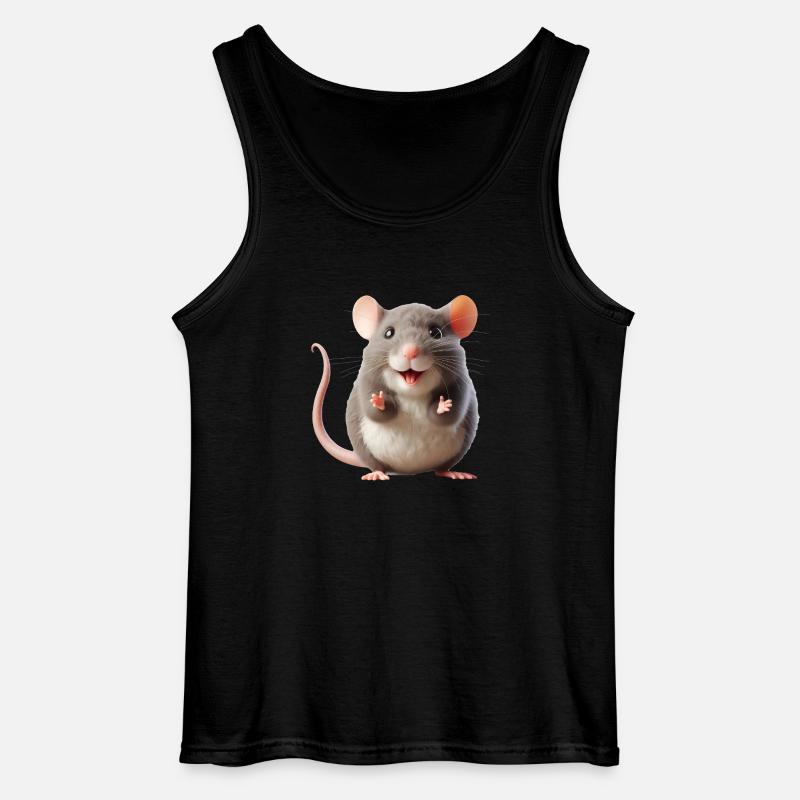 Maus 2 - Gildan Männer Tank Top - Schwarz