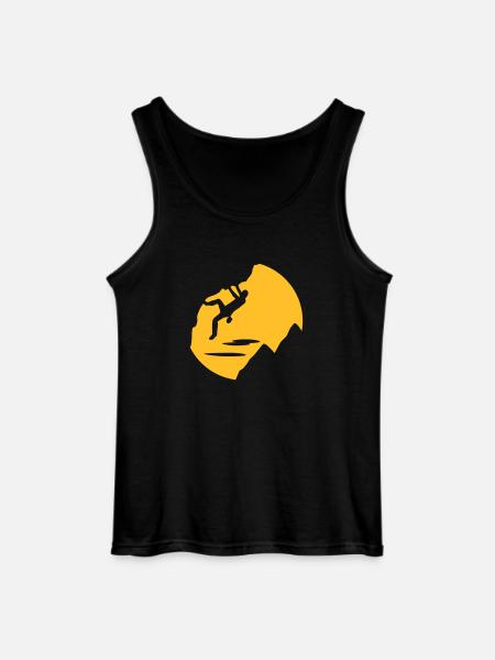 Klettern - Gildan Männer Tank Top - Schwarz