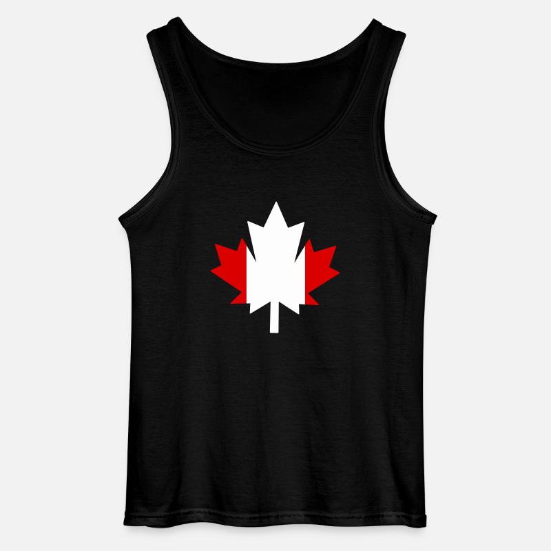Canada Canada Feuille d’érable - Débardeur Gildan Homme - noir