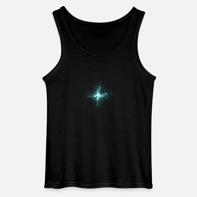 psychedelic - Gildan Männer Tank Top - Schwarz