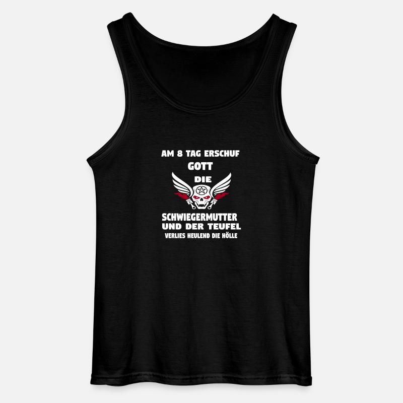 Schwiegermutte - Gildan Männer Tank Top - Schwarz