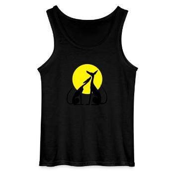 Be mine! - Gildan Männer Tank Top - Schwarz - Vorne - AI Model Male 185 dark (185cm)