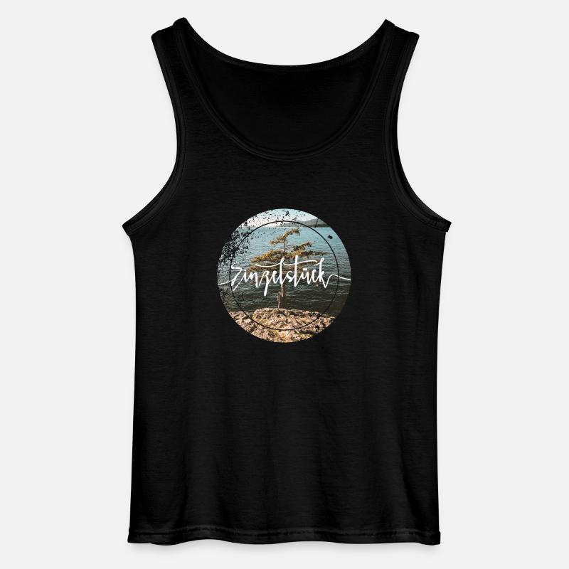 Einzelstück - Gildan Männer Tank Top - Schwarz