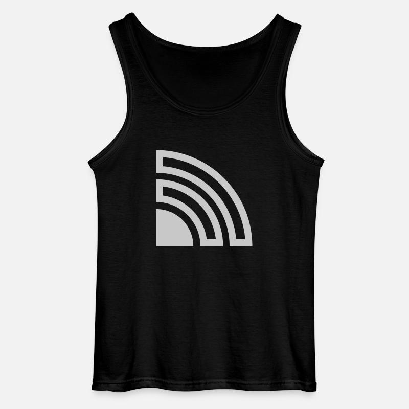 Data transmission poor Wifi - Gildan Men’s Tank Top - black