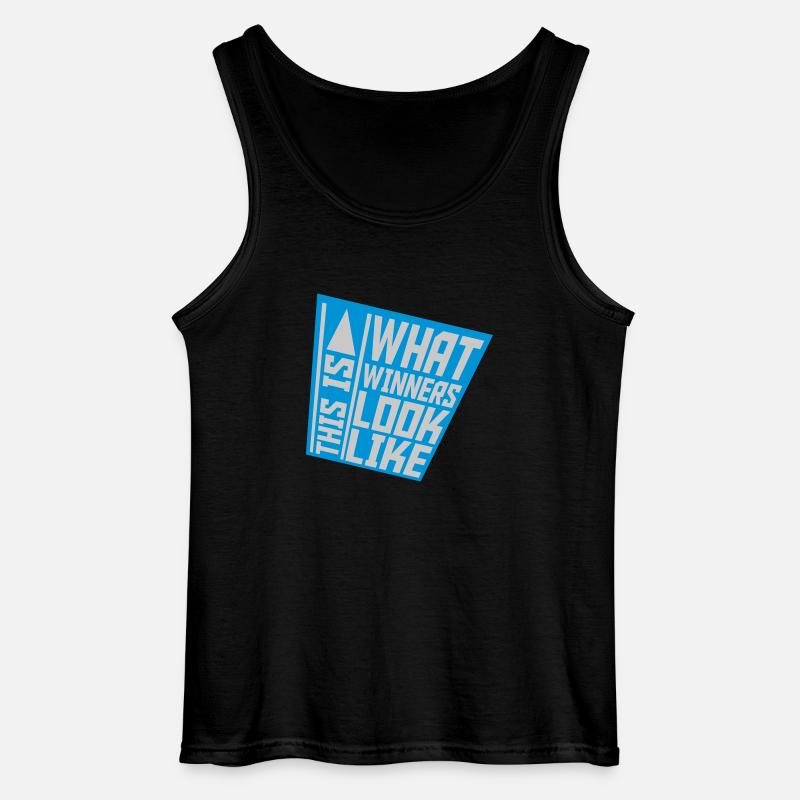 What Winners Look Like - Gildan Männer Tank Top - Schwarz