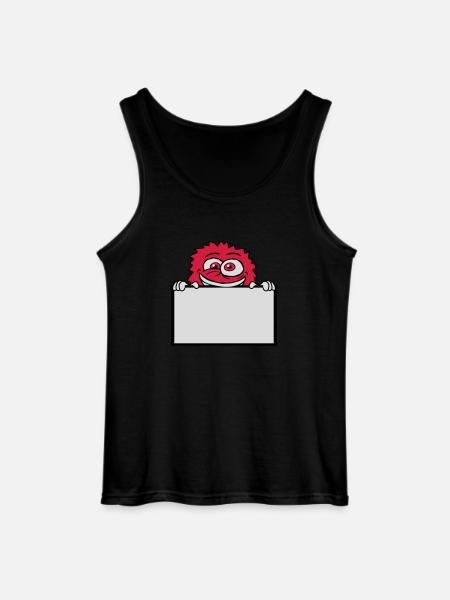 Sign show insane monster - Gildan Men’s Tank Top - black