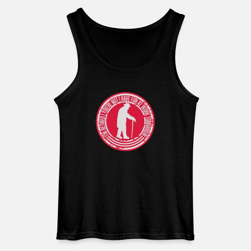 have fun at work - Gildan Männer Tank Top - Schwarz