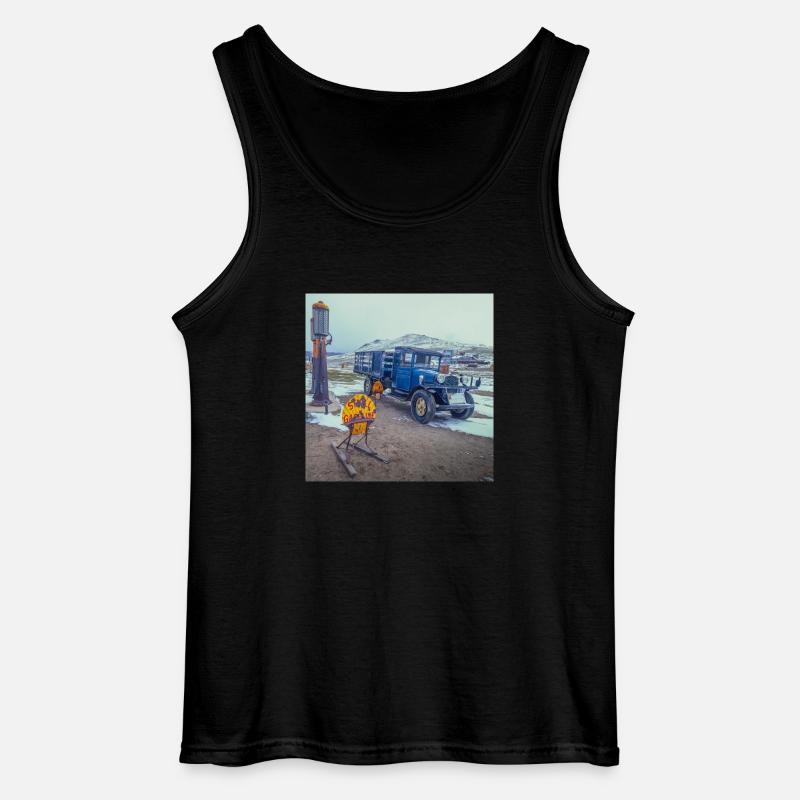 Ghost Town Bodie - Gildan Männer Tank Top - Schwarz