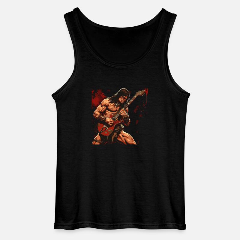 Barbarock - Gildan Männer Tank Top - Schwarz