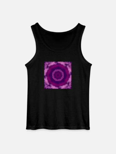 rose, violet - Débardeur Gildan Homme - noir
