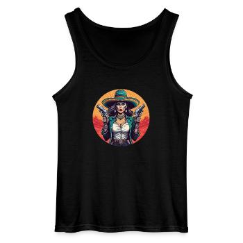 5 de Mayo Party Drinko de Mayo Bandita - Débardeur Gildan Homme - noir - Devant - AI Model Male 185 dark (185cm)
