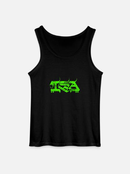 Isa name - Gildan Männer Tank Top - Schwarz
