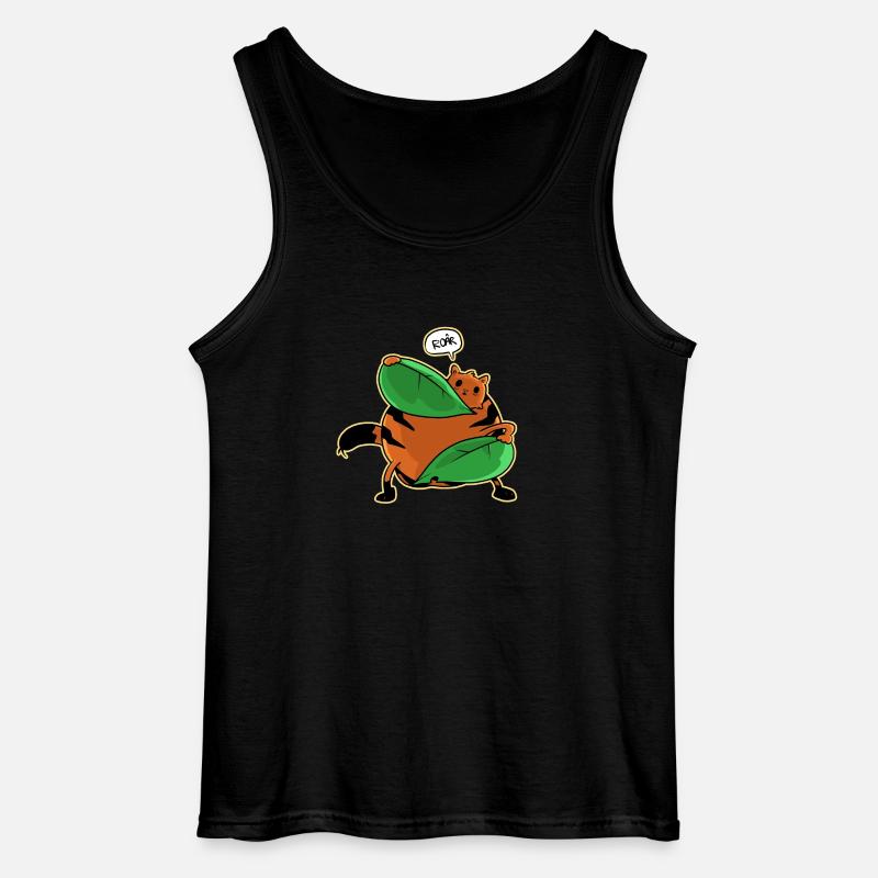 Roar 2 - Gildan Männer Tank Top - Schwarz