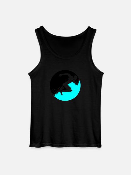 Runner - Gildan Men’s Tank Top - black