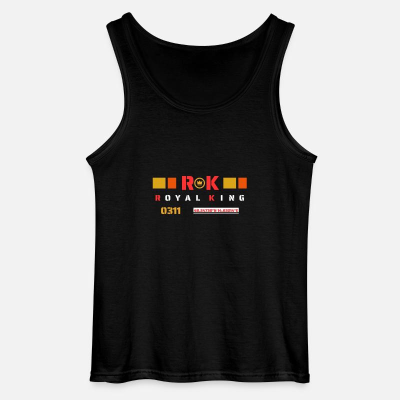 Logo Design - Gildan Männer Tank Top - Schwarz