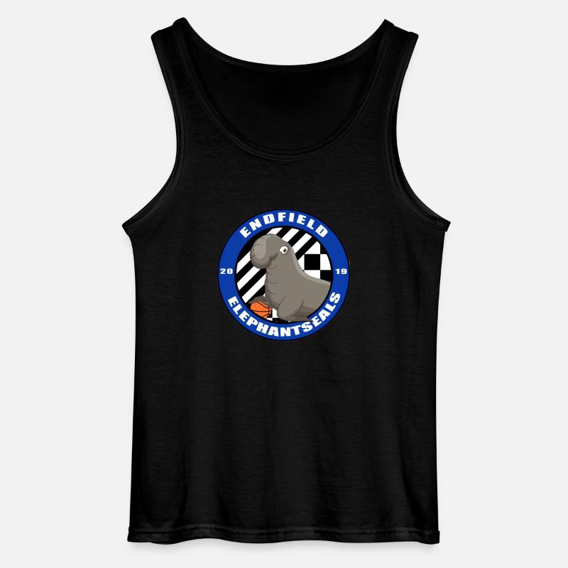 Endfield Elephant Seals - Gildan Männer Tank Top - Schwarz