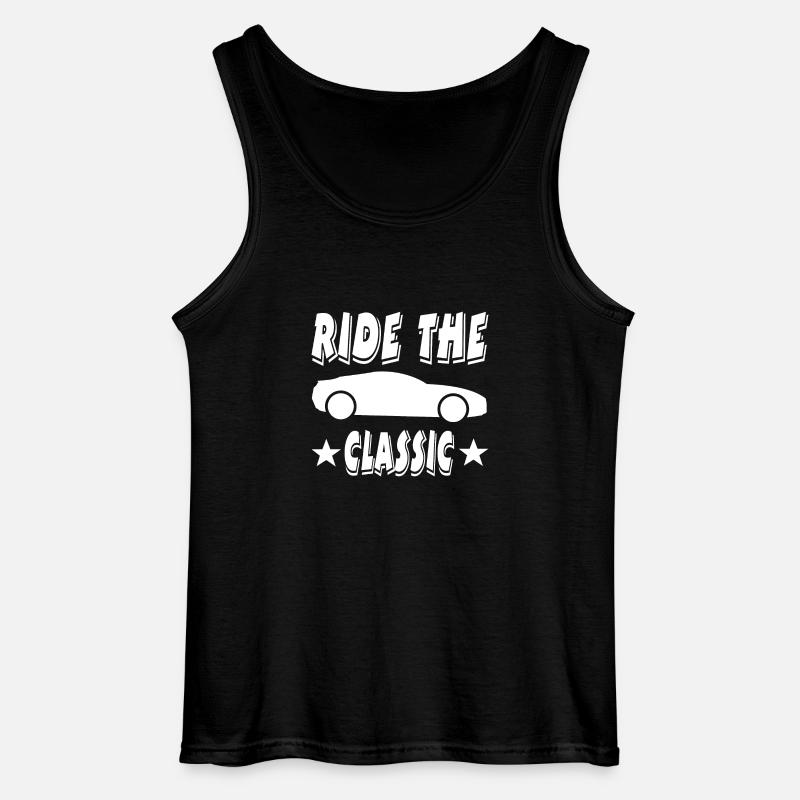 Auto - Gildan Männer Tank Top - Schwarz