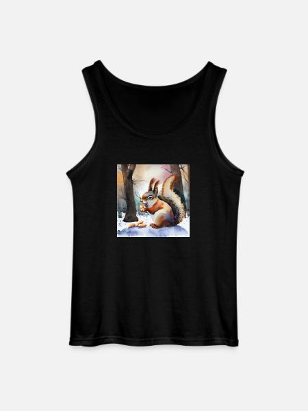 Winter treasures - Gildan Men’s Tank Top - black