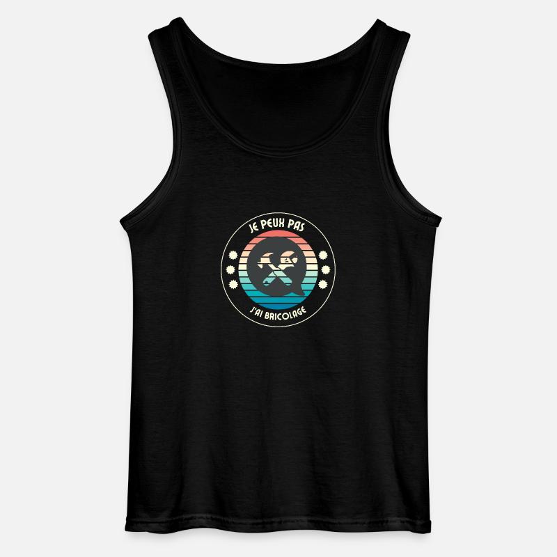 Ich kann nicht DIY - Gildan Männer Tank Top - Schwarz