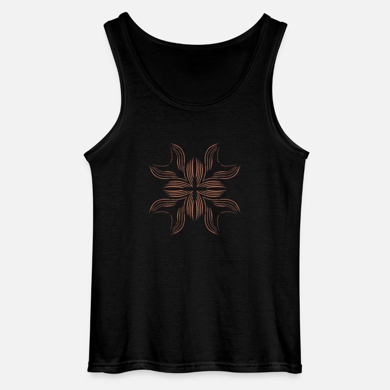 Feuer Flosse - Gildan Männer Tank Top - Schwarz
