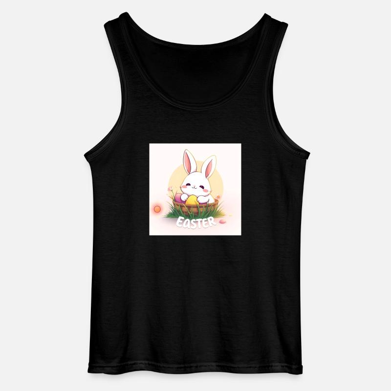 Osterglück - Gildan Männer Tank Top - Schwarz