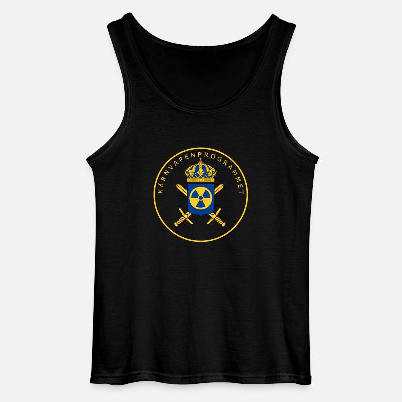 Das schwedische Atomwaffenprogramm - Gildan Männer Tank Top - Schwarz