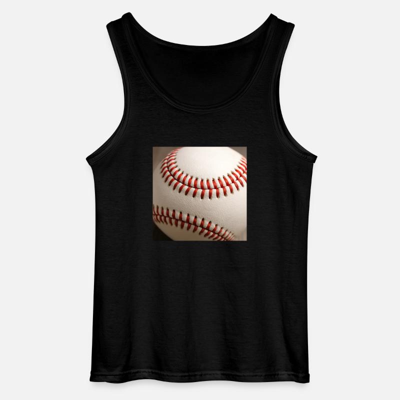 Baseball - Gildan Men’s Tank Top - black