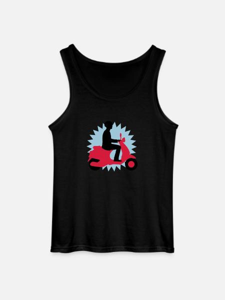 vespa_3c - Gildan Männer Tank Top - Schwarz
