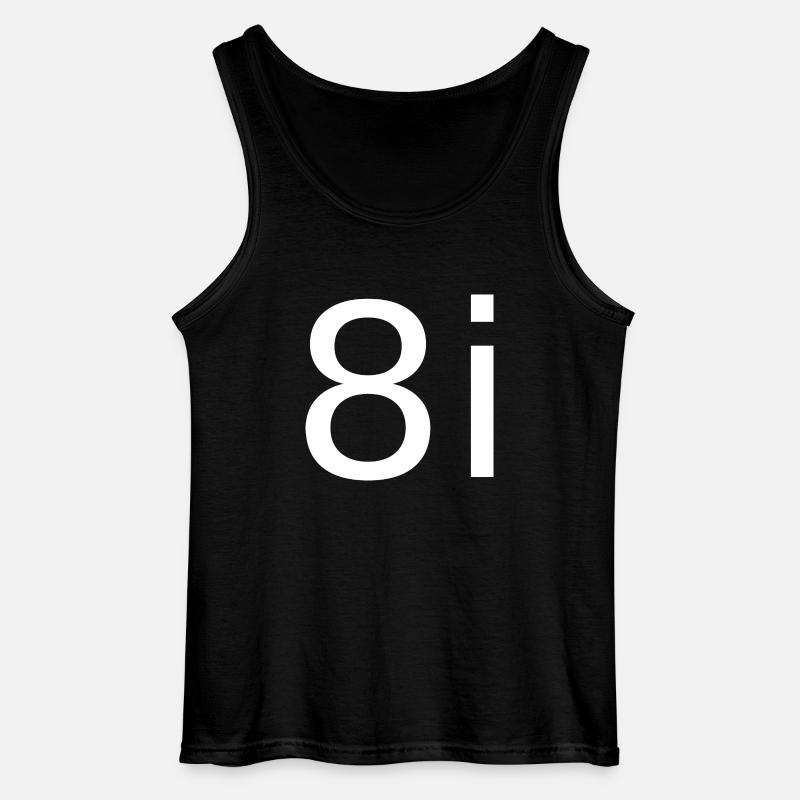 8i - Gildan Männer Tank Top - Schwarz