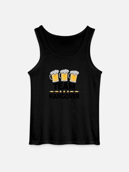 Team Hangover Alcohol - Gildan Men’s Tank Top - black