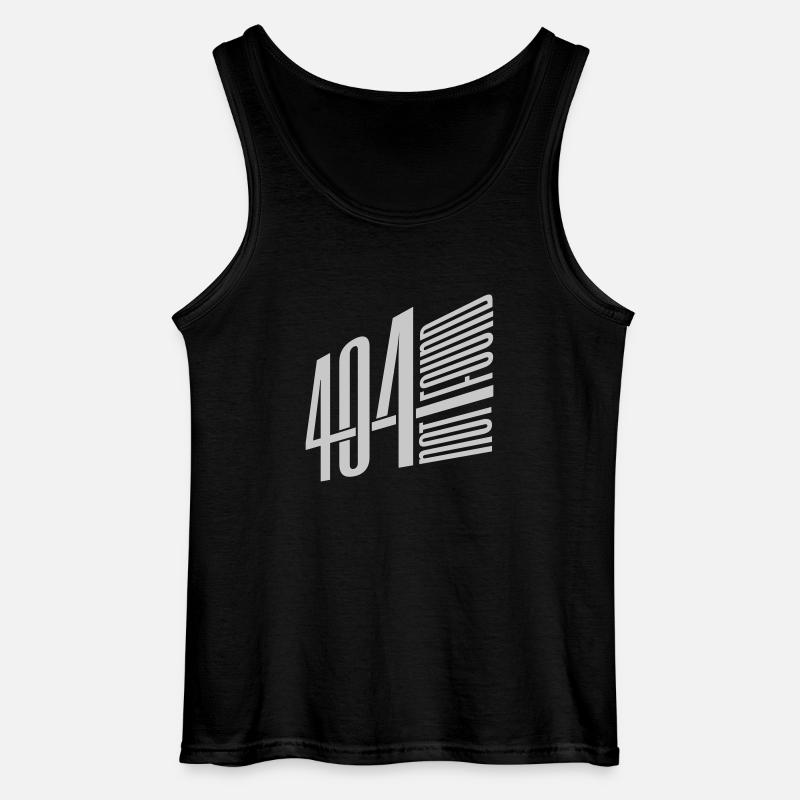Error 404 not found - Gildan Men’s Tank Top - black
